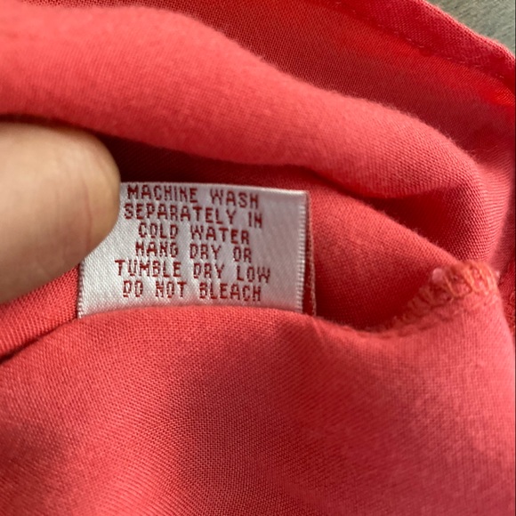 TOMATO Pink Sleeveless Blouse Embroidered Top - Picture 8 of 8